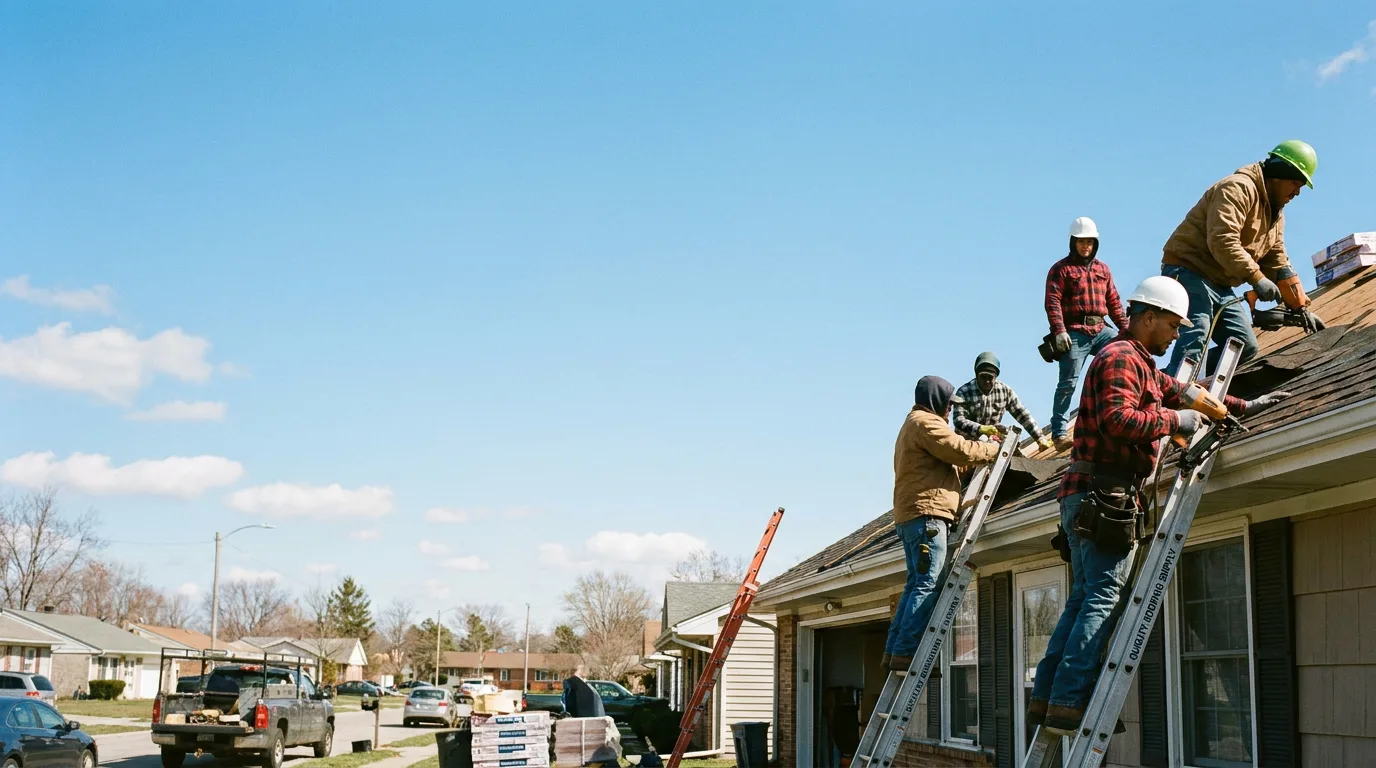 Roofing in Harmon, IL near me